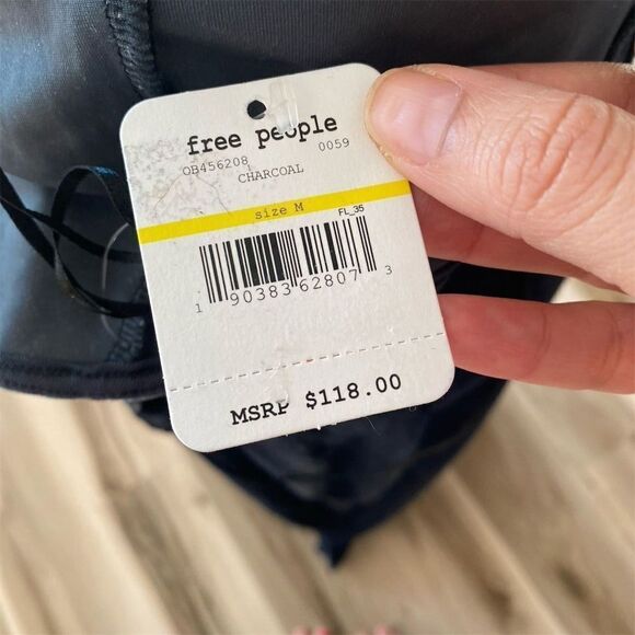 Free People Intimately Women Spliced Velvet Maxi Dress Jade size M - Picture 10 of 10